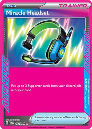 Miracle Headset (183) ACE SPEC Rare Holofoil