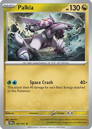 Palkia (136) Rare Reverse Holofoil
