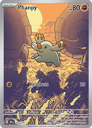 Phanpy - 205/191 (205) Illustration Rare Holofoil