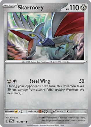 Skarmory - 124/191 (124) Common