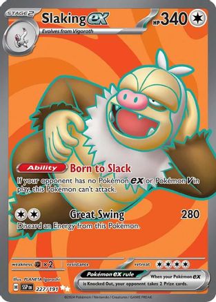 Slaking ex - 227/191 (227) Ultra Rare Holofoil