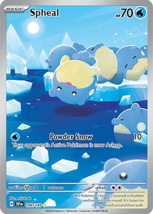 Spheal - 199/191 (199) Illustration Rare Holofoil
