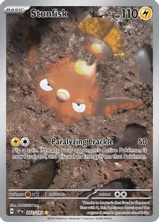 Stunfisk - 202/191 (202) Illustration Rare Holofoil