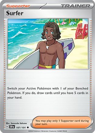 Surfer - 187/191 (187) Uncommon