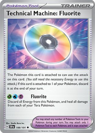 Technical Machine: Fluorite (188) Uncommon Reverse Holofoil