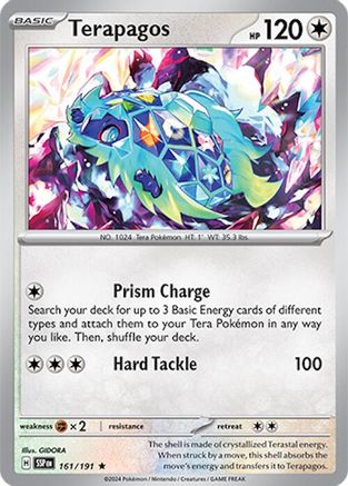 Terapagos (161) Rare Reverse Holofoil