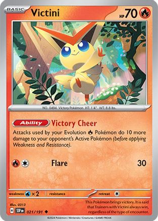 Victini (21) Uncommon Reverse Holofoil
