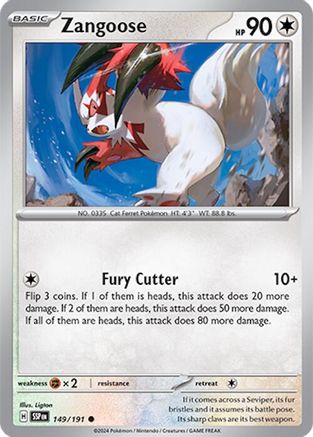 Zangoose (149) Common