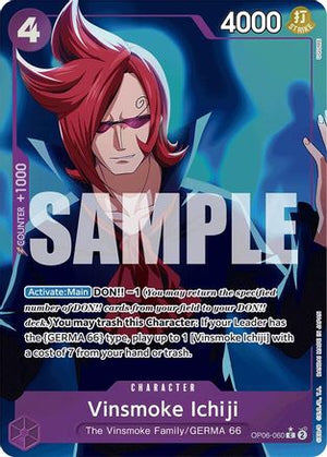 Vinsmoke Ichiji (Full Art) (OP06-060) - Premium Booster -The Best- Foil (Cabinet)