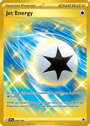 Jet Energy (252) Hyper Rare Holofoil