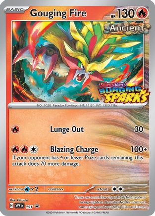 Gouging Fire - 151 (151) Promo Holofoil