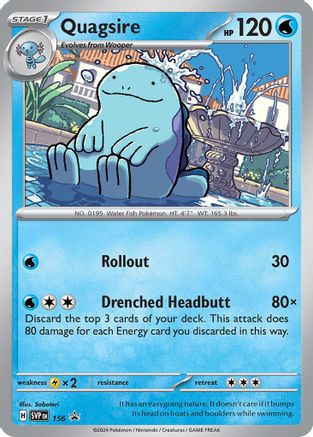 Quagsire - 156 (156) Promo Holofoil