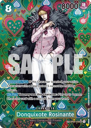 Donquixote Rosinante (SP) (OP04-119) - Emperors in the New World Foil (Cabinet-nm)