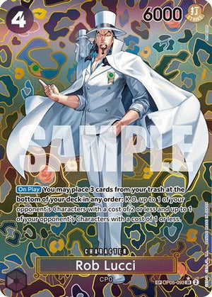 Rob Lucci (SP) (OP05-093) - Emperors in the New World Foil (Cabinet-NM)