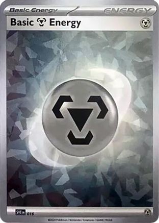 Basic Metal Energy (Cracked Ice Holo) (16) Common Holofoil