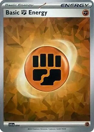 Basic Fighting Energy (Cracked Ice Holo) (14) Common Holofoil