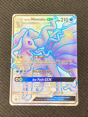 Alolan Ninetales GX (SV53)/94 Shiny Holo Rare Holofoil (Cabinet-NM)