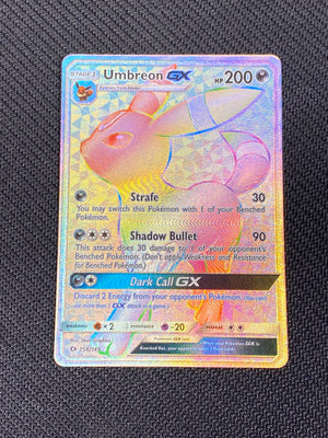 Umbreon GX (Secret) (154)/149 Secret Rare Holofoil (Cabinet-NM)