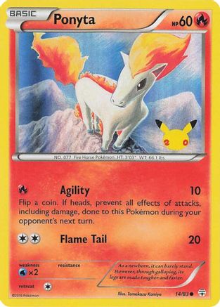 Ponyta (14) Promo Holofoil