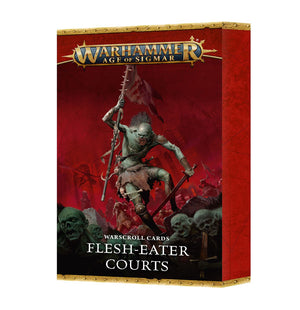 Warhammer Age of Sigmar: Warscroll Cards Flesh-Eater Courts