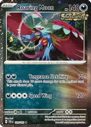 Roaring Moon - 109/162 (Cosmos Holo) (109) Rare Holofoil