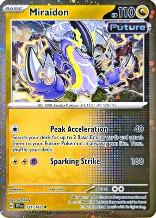 Miraidon - 121/162 (Cosmos Holo) (121) Promo Holofoil