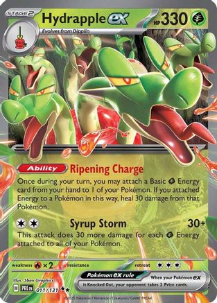 Hydrapple ex (11) Double Rare Holofoil
