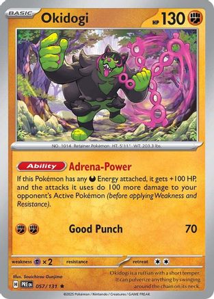 Okidogi (57) Rare Reverse Holofoil