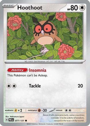 Hoothoot (77) Common