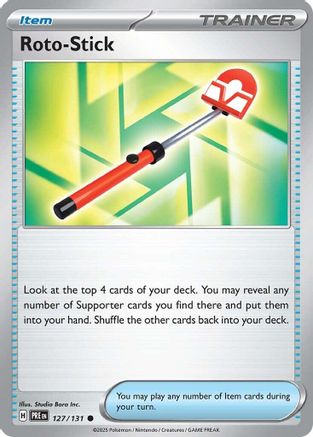 Roto-Stick (127) Common Reverse Holofoil