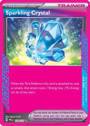 Sparkling Crystal (129) ACE SPEC Rare Holofoil