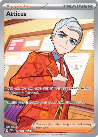 Atticus - 134/131 (134) Ultra Rare Holofoil