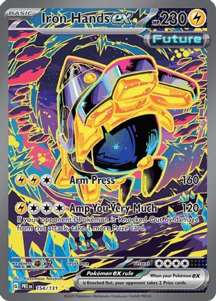 Iron Hands ex - 154/131 (154) Special Illustration Rare Holofoil