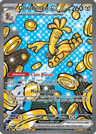 Gholdengo ex (164) Special Illustration Rare Holofoil