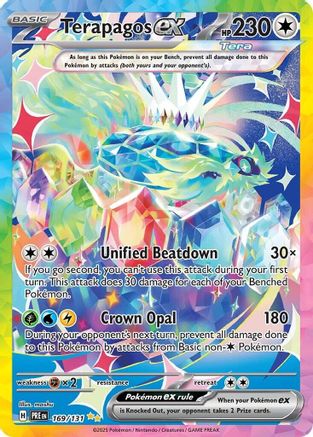 Terapagos ex - 169/131 (169) Special Illustration Rare Holofoil