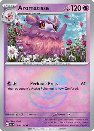 Aromatisse (Poke Ball Pattern) (39) Common Holofoil