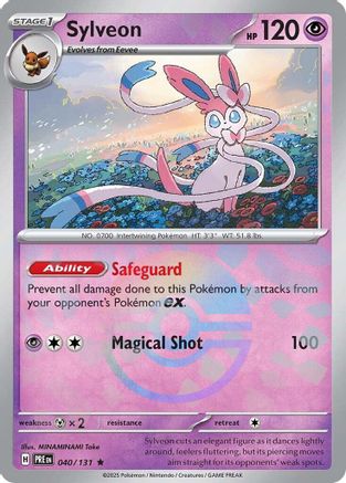Sylveon (Poke Ball Pattern) (40) Rare Holofoil