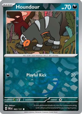 Houndour (Poke Ball Pattern) (62) Common Holofoil