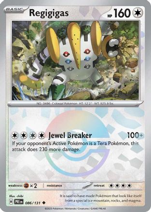 Regigigas (Poke Ball Pattern) (86) Uncommon Holofoil