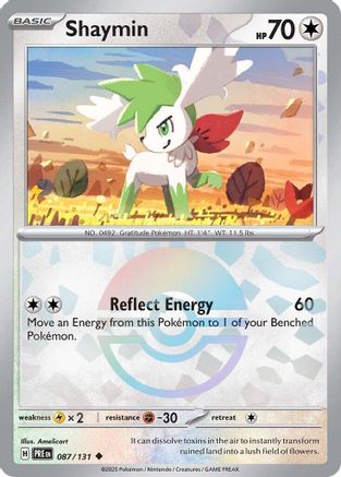 Shaymin (Poke Ball Pattern) (87) Uncommon Holofoil