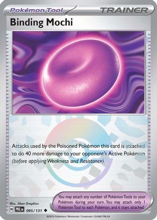 Binding Mochi (Poke Ball Pattern) (95) Uncommon Holofoil