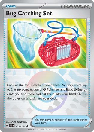 Bug Catching Set (Poke Ball Pattern) (102) Uncommon Holofoil