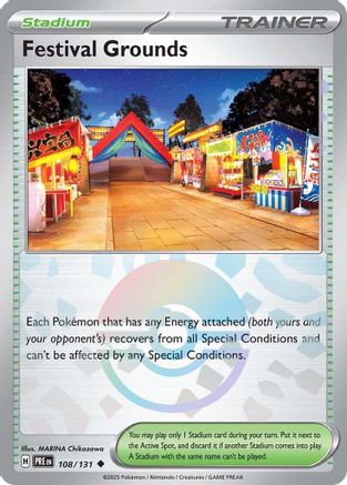 Festival Grounds (Poke Ball Pattern) (108) Uncommon Holofoil