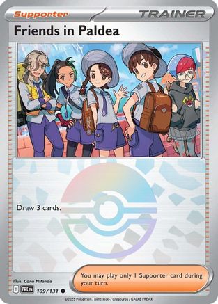 Friends in Paldea - 109/131 (Poke Ball Pattern) (109) Common Holofoil
