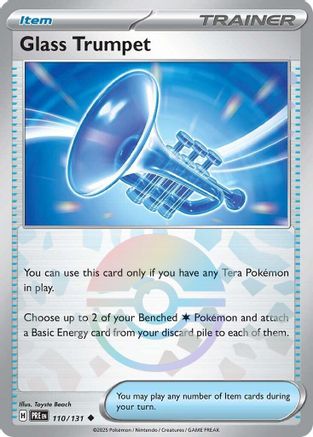 Glass Trumpet (Poke Ball Pattern) (110) Uncommon Holofoil