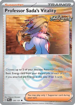 Professor Sada's Vitality (Poke Ball Pattern) (120) Uncommon Holofoil