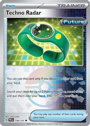 Techno Radar (Poke Ball Pattern) (130) Uncommon Holofoil