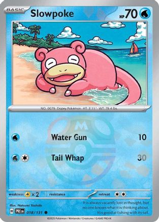 Slowpoke (Master Ball Pattern) (18) Common Holofoil