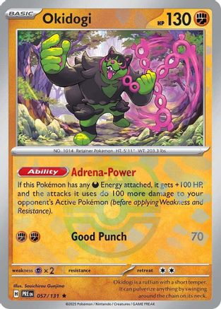 Okidogi (Master Ball Pattern) (57) Rare Holofoil