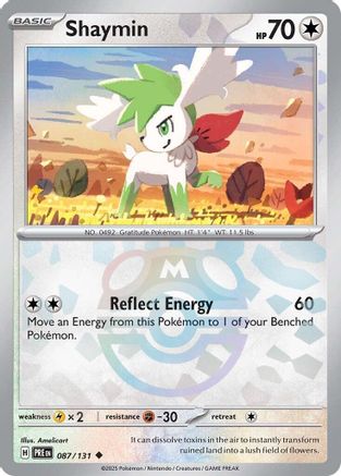 Shaymin (Master Ball Pattern) (87) Uncommon Holofoil